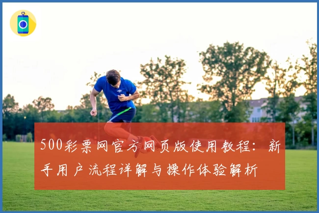 500彩票网官方网页版使用教程：新手用户流程详解与操作体验解析